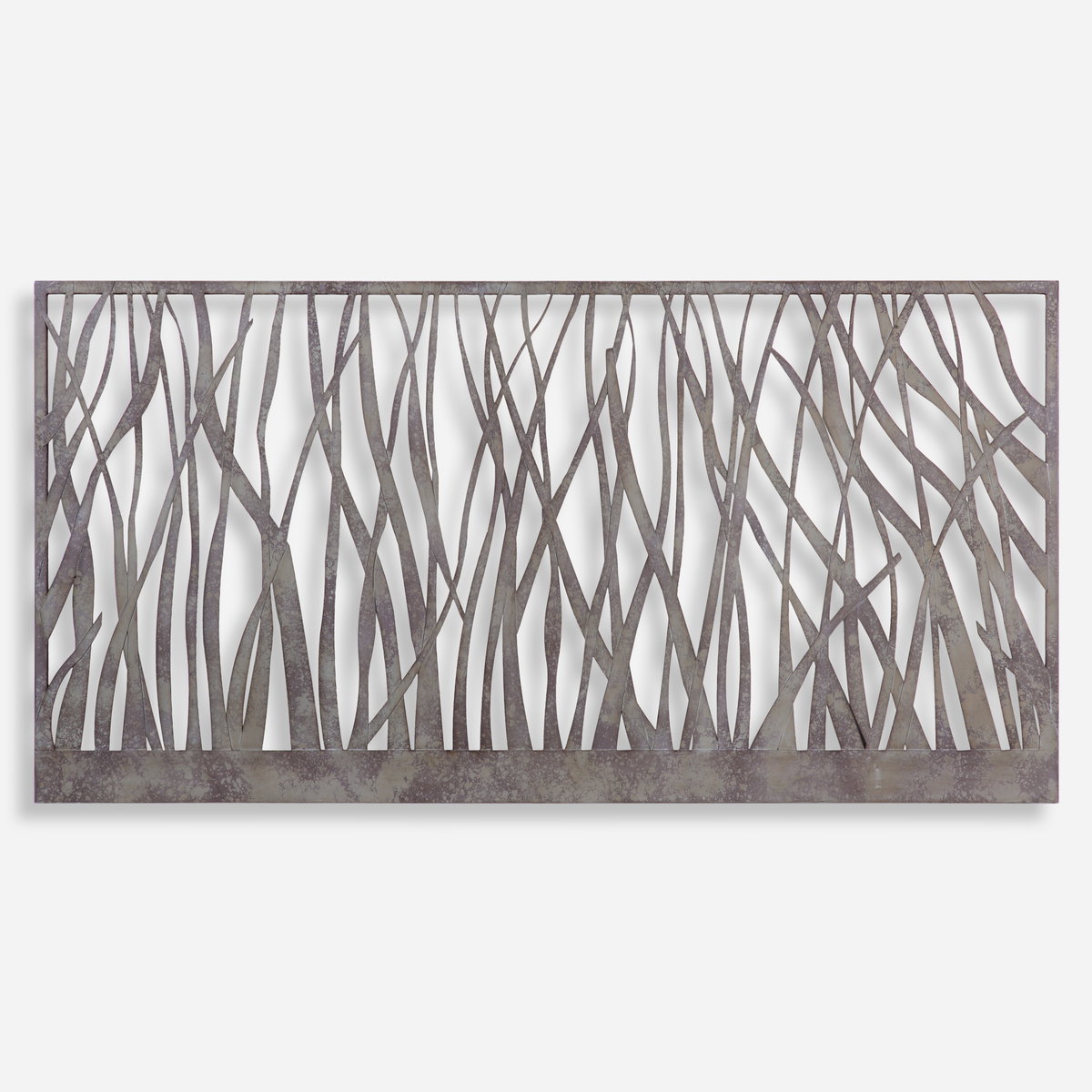 Amadahy Metal Wall Art, by Uttermost, 5' width x 2'6" height x 0.75" depth View 1