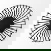 Emilio Set of 2 Black Metal Slated Bowls thumbnail 5