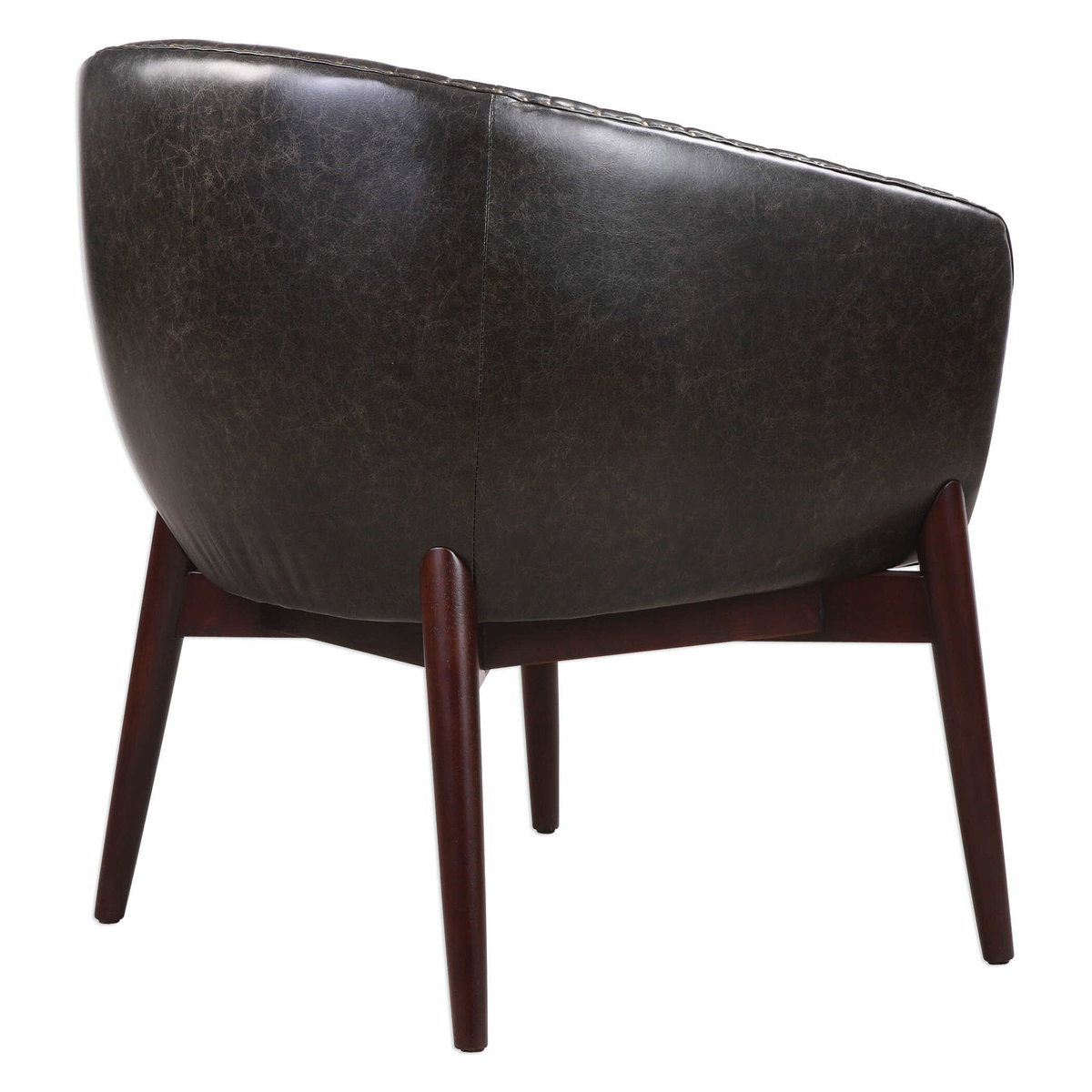 Anders Chenille Accent Chair, by Uttermost, 28" width x 31" height x 27" depth View 6