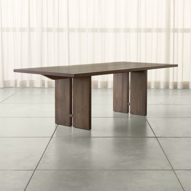 Online Designer Dining Room Monarch 92" Shiitake Dining Table