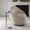 Butler Brass Accent Table, Side & End Table by Uttermost, 11" width x 23.5" height x 8" depth thumbnail 2