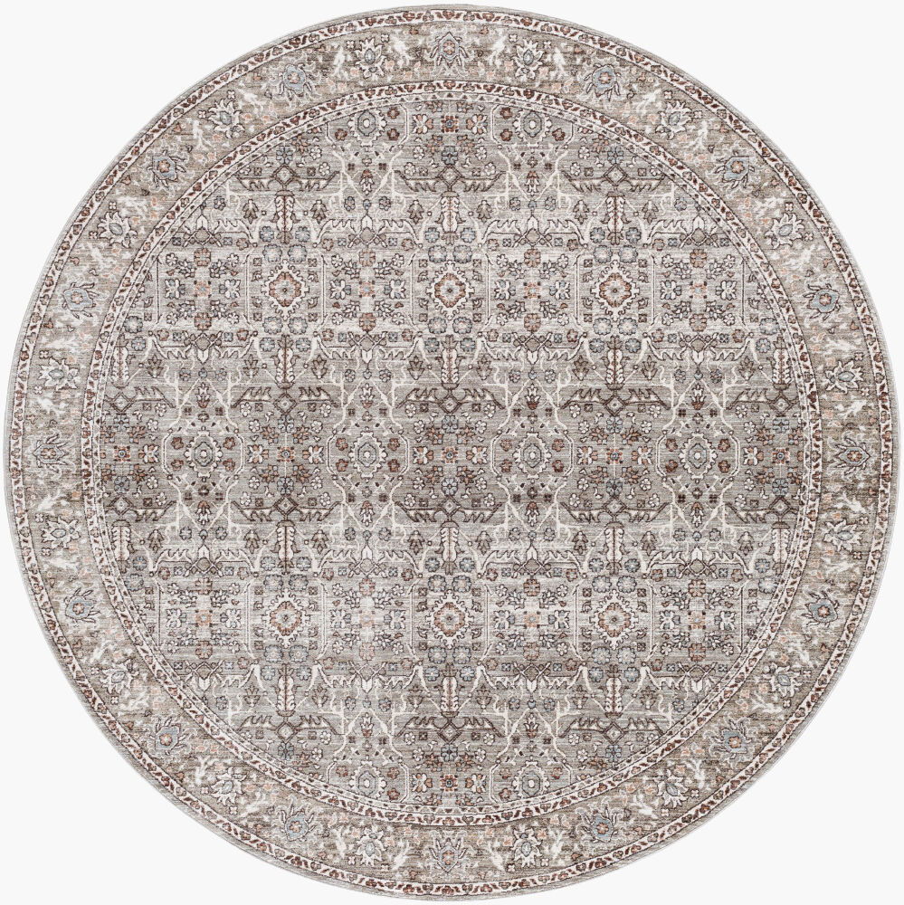 Carlisle Machine Woven Rug, by Surya, 7'10.49" length x 7'10.49" width