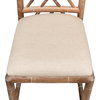 Brighton Bamboo Side Chair, Dining Chair by Sarreid, 17" length x 22" width x 39" height thumbnail 5