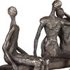 Camaraderie Aged Silver Figurine thumbnail 4