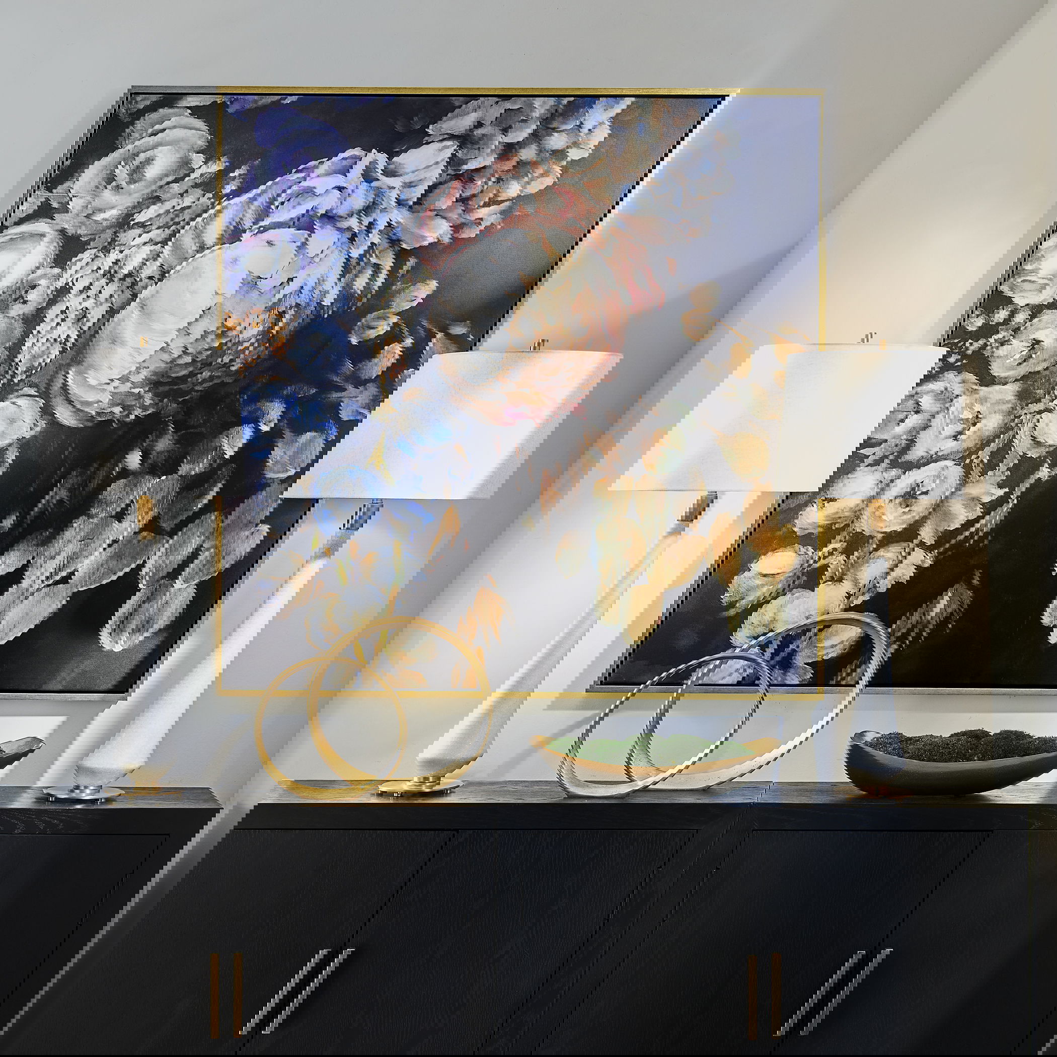 Natural Wonder Framed Floral Art, Painting by Uttermost, 49.5" width x 49.5" height x 2" depth View 2