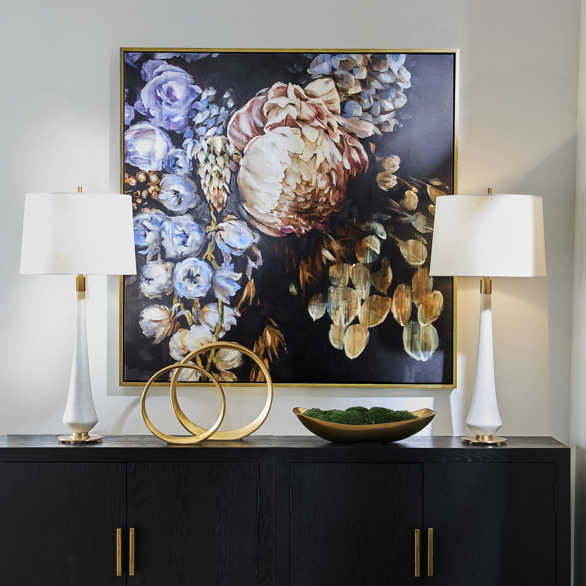 Natural Wonder Framed Floral Art, by Uttermost, 4'1.5" width x 4'1.5" height x 2" depth View 2