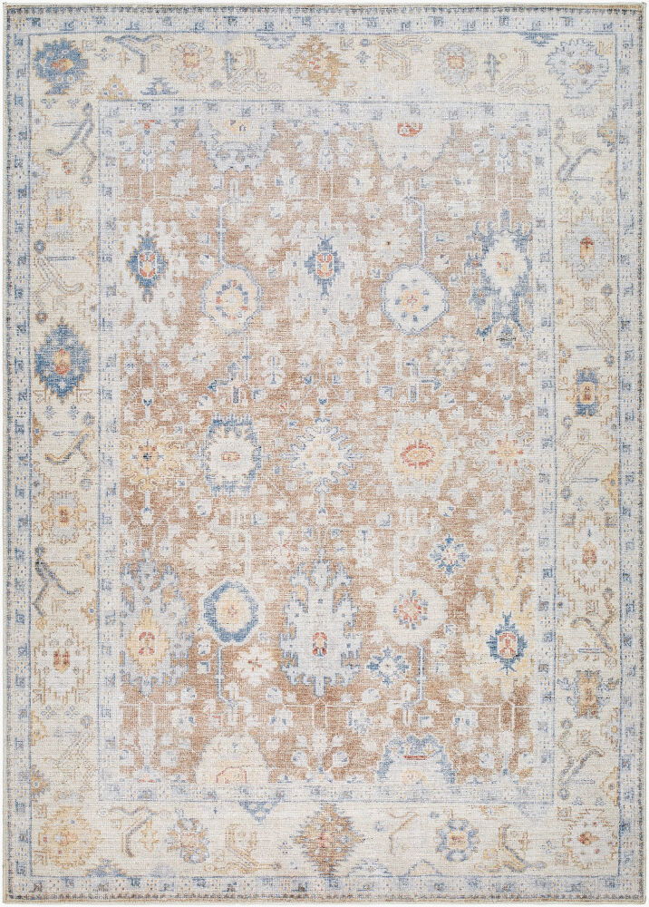 Marlon Machine Woven Rug, by Surya, 9'0.27" length x 6'5.76" width