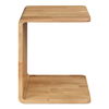 Carrie Side Table Natural Oak, Side & End Table by Moe's Home, 20.5" width x 22.7" height x 18.5" depth thumbnail 1