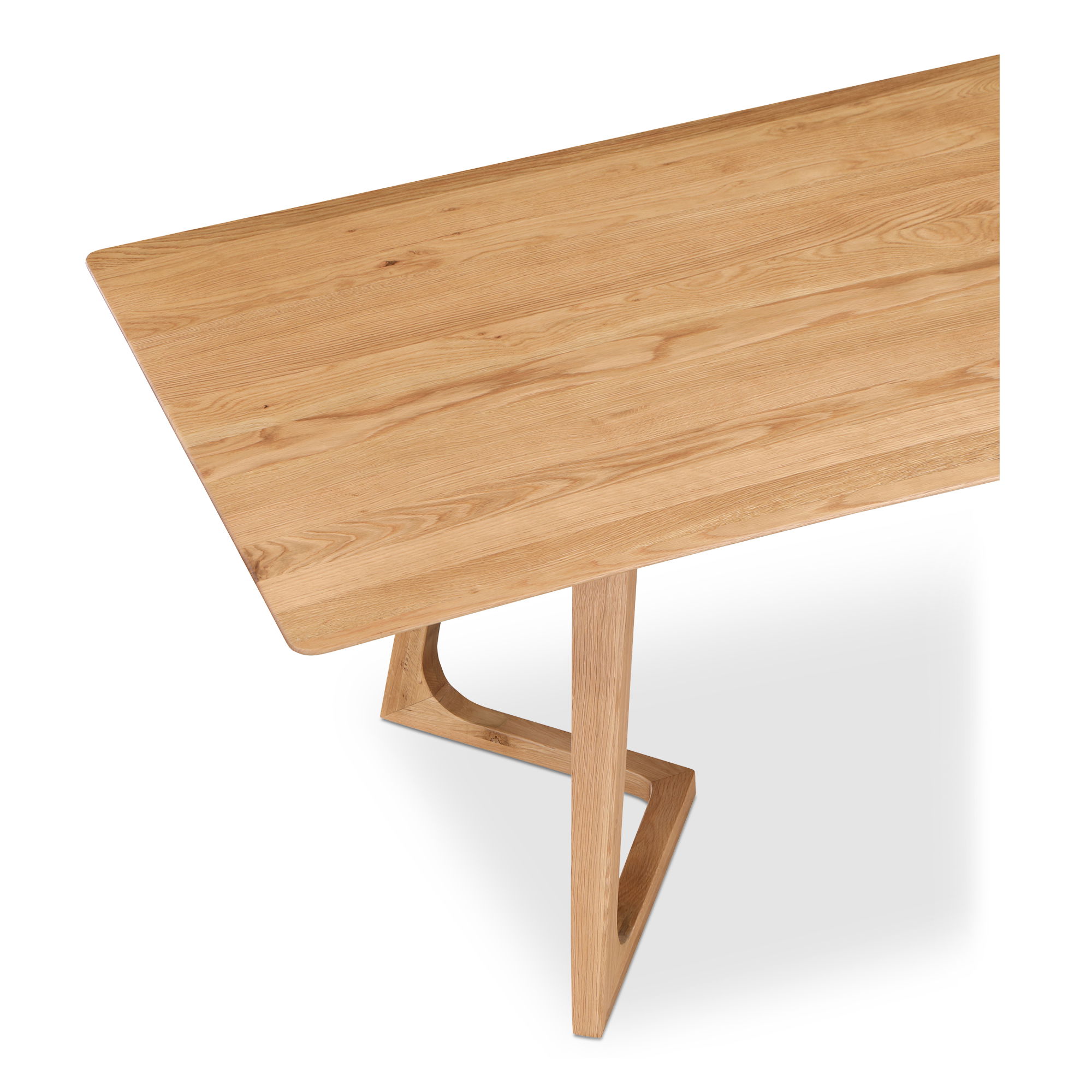 Godenza Rectangular Dining Table Oak large image 