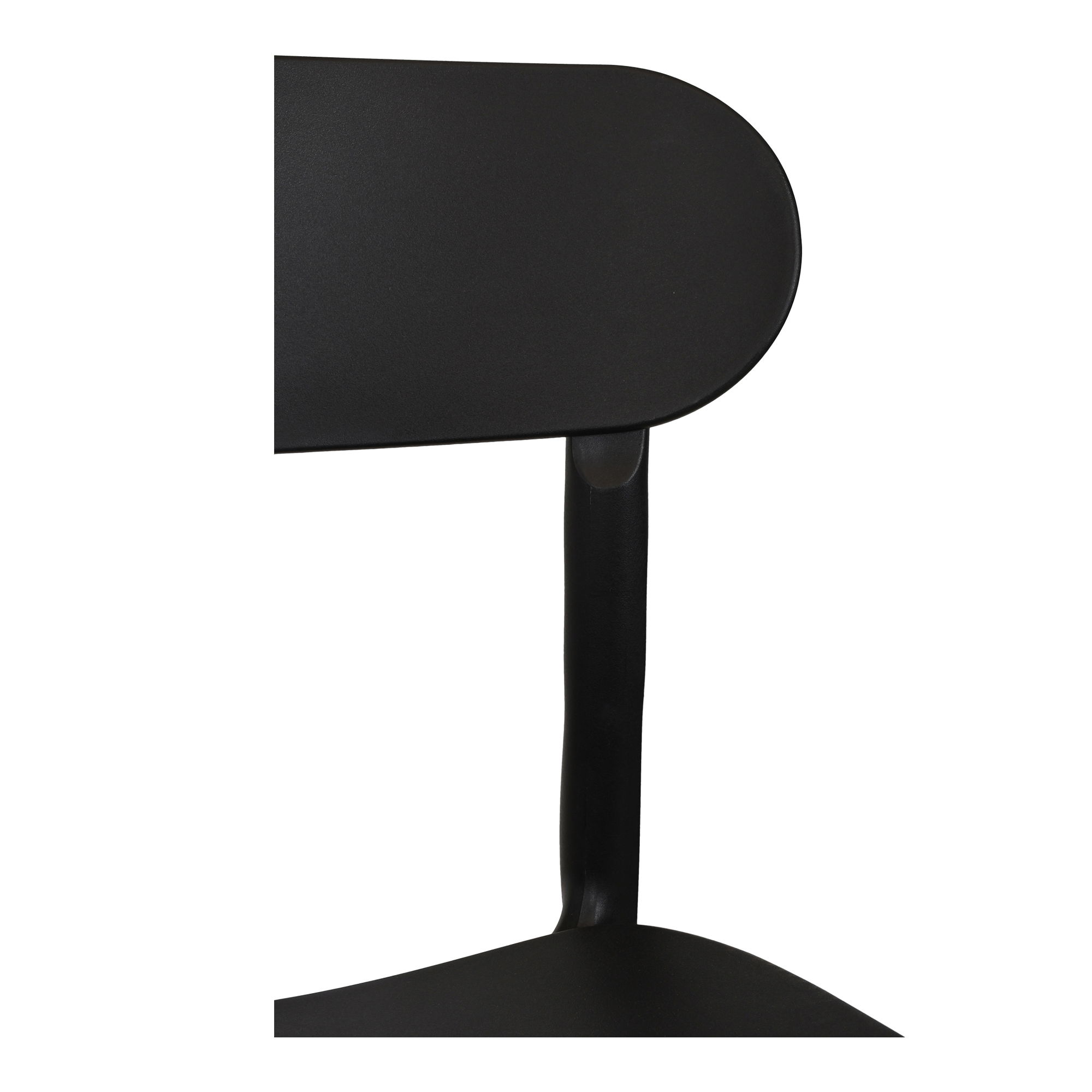 Kent Outdoor Dining Chair Black - Set Of Two large image 