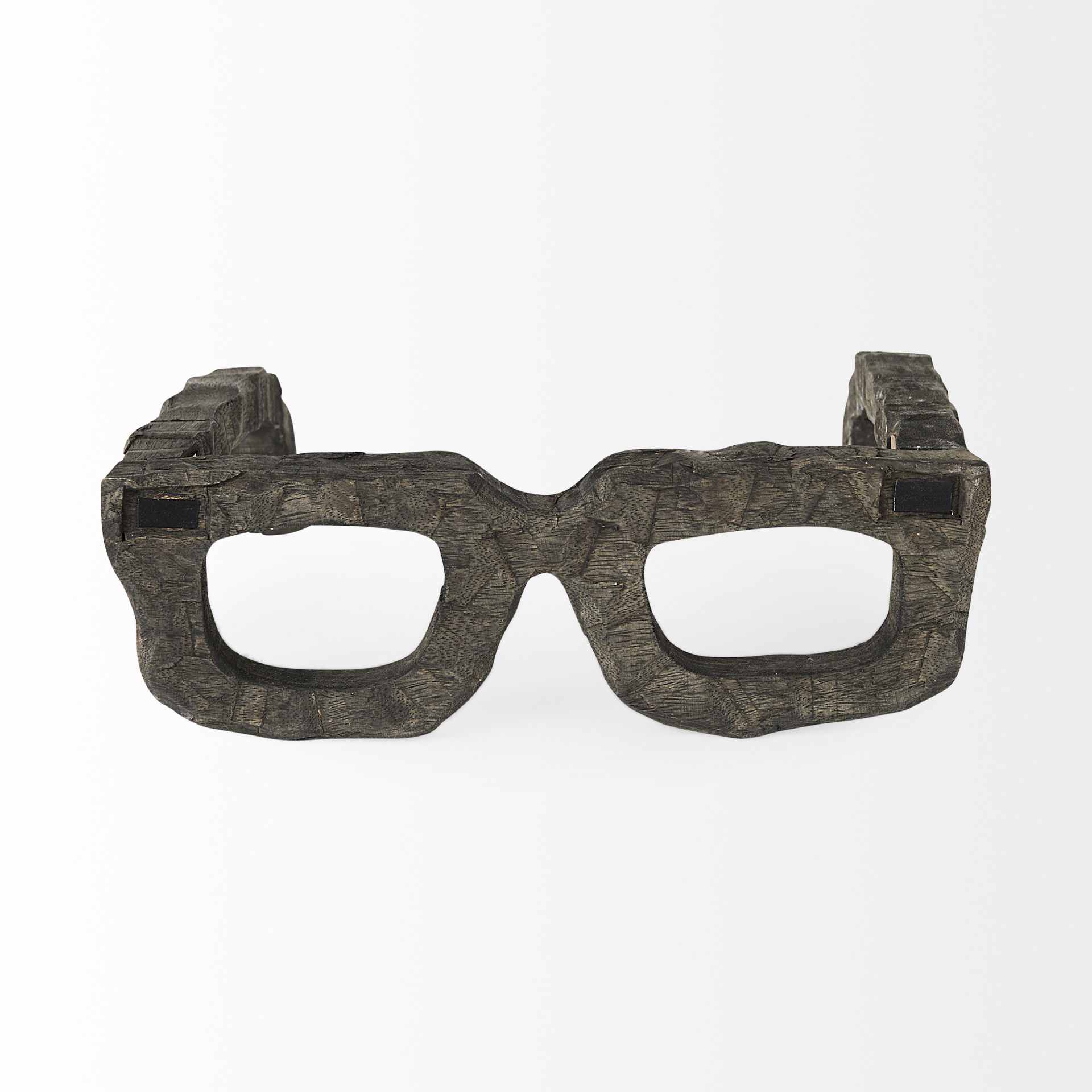 Elliot 13L x 14W Brown Wooden Eyeglasses large image 
