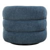 Junie Blue Swivel Barrel Chair, Furniture by Uttermost, 34.5" width x 29" height x 33" depth thumbnail 9