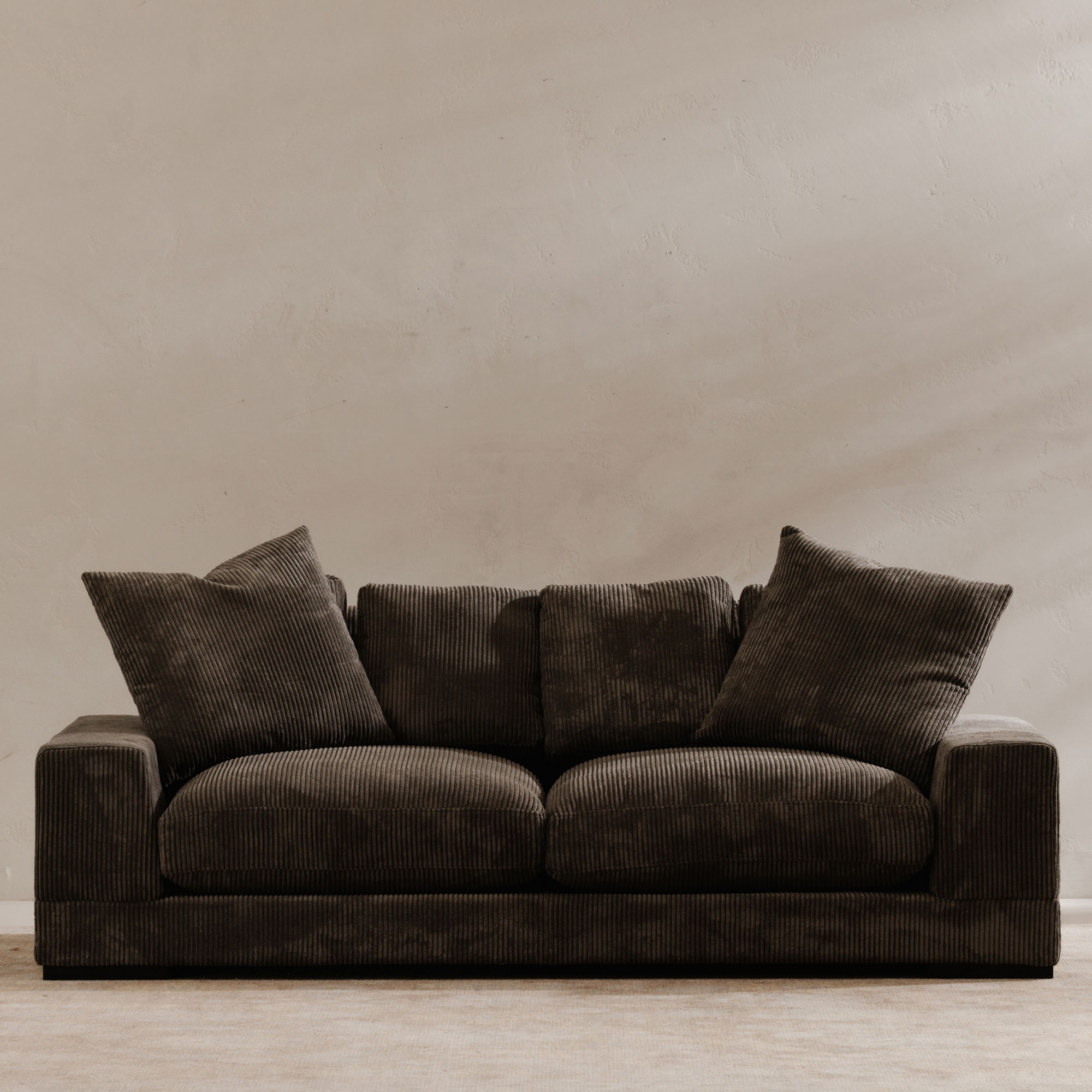 Plunge Sofa Charcoal large image 