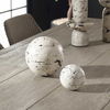Nouveau Indoor-Outdoor Spheres Set/2, Decorative by Uttermost, 7.8" width x 7.5" height x 7.8" depth thumbnail 2