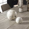 Nouveau Indoor-Outdoor Spheres Set/2, Tabletop Decor by Uttermost, 7.8" width x 7.5" height x 7.8" depth thumbnail 2