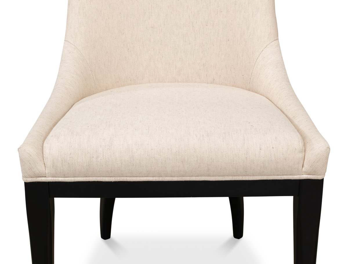 Claire Dining Chair, by Sarreid, 2'2" length x 1'9" width x 2'11" height View 12