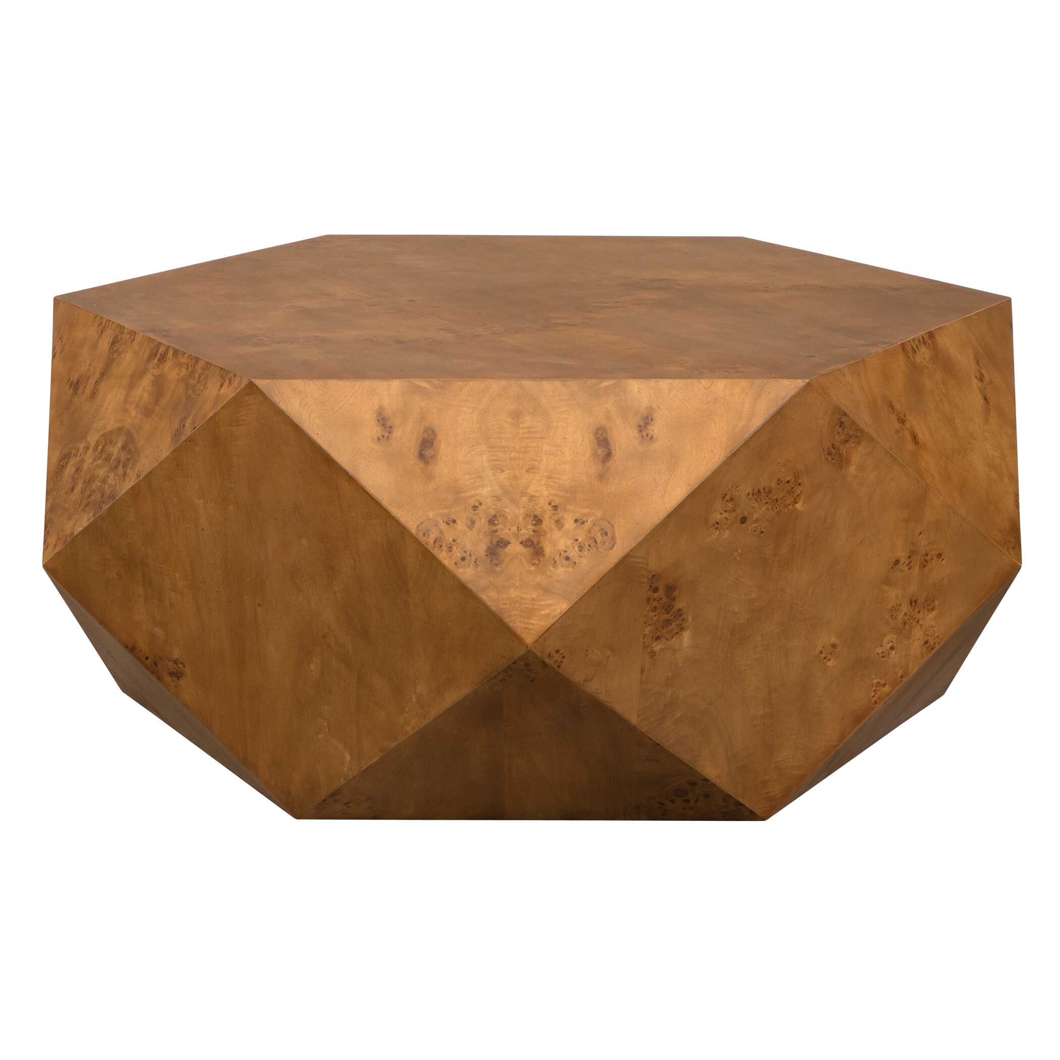 Hughes Geometric Coffee Table, Furniture by Uttermost, 40" width x 16" height x 37" depth View 5