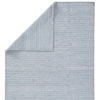 Hampshire Geometric Hand-Woven Wool Blue/Ivory Area Rug thumbnail 7