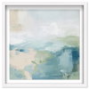 Turquoise Echoes I (Diamond Dust), Art by Oliver Gal,  12x12 thumbnail 1
