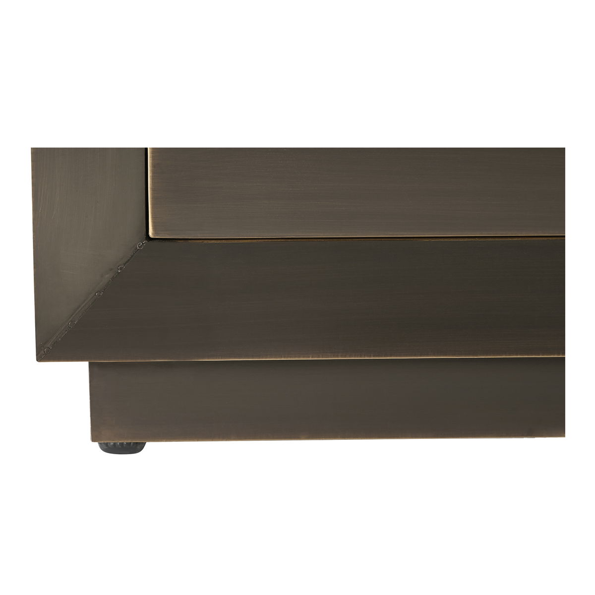 Dawson Nightstand Deep Bronze, by Moe's Home, 26" width x 22" height x 18" depth View 5