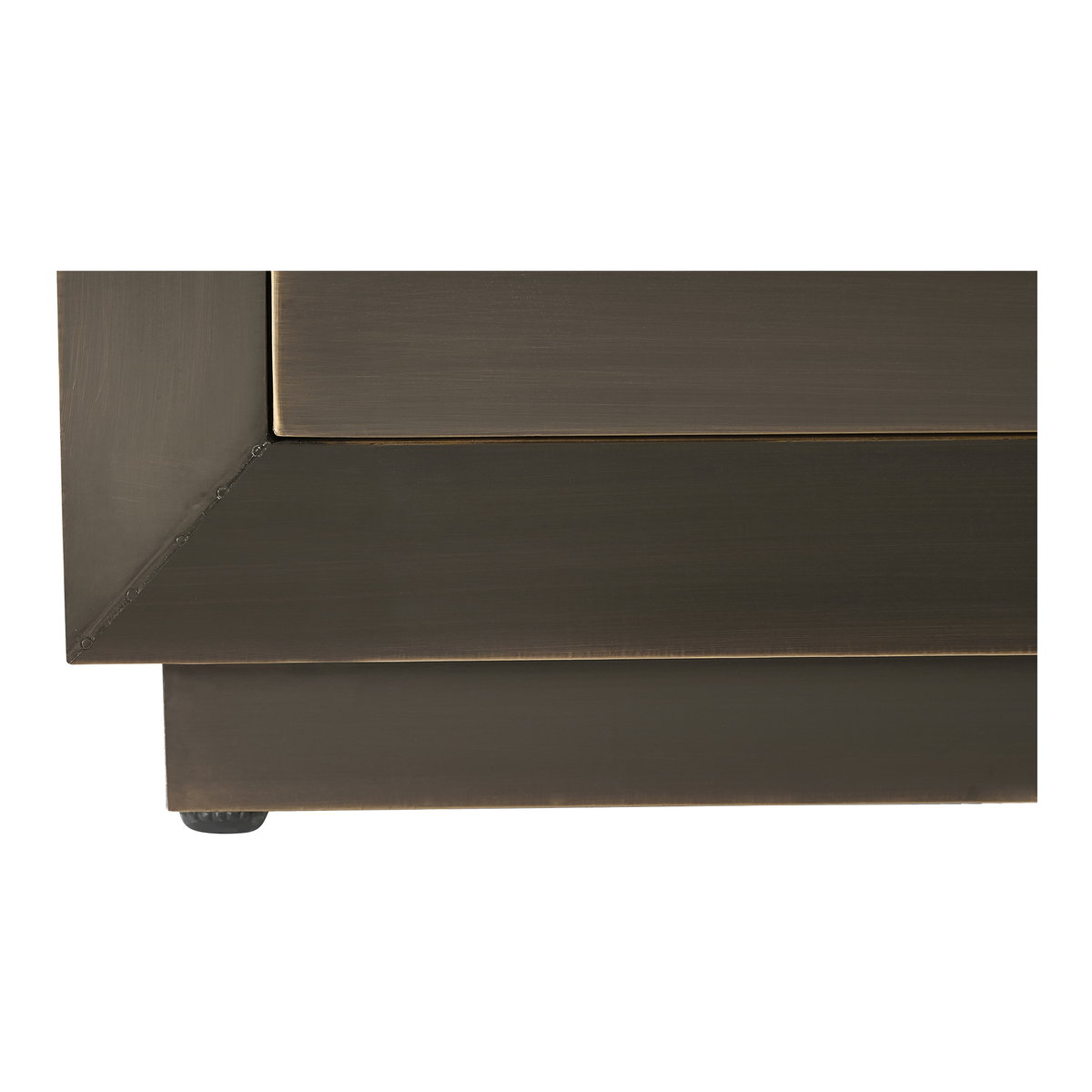 Dawson Nightstand Deep Bronze, by Moe's Home, 26" width x 22" height x 18" depth View 5