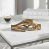 Hold My Hand Gold Sculpture, Figurines & Statue by Uttermost, 9" width x 3.12" height x 4.5" depth thumbnail 2