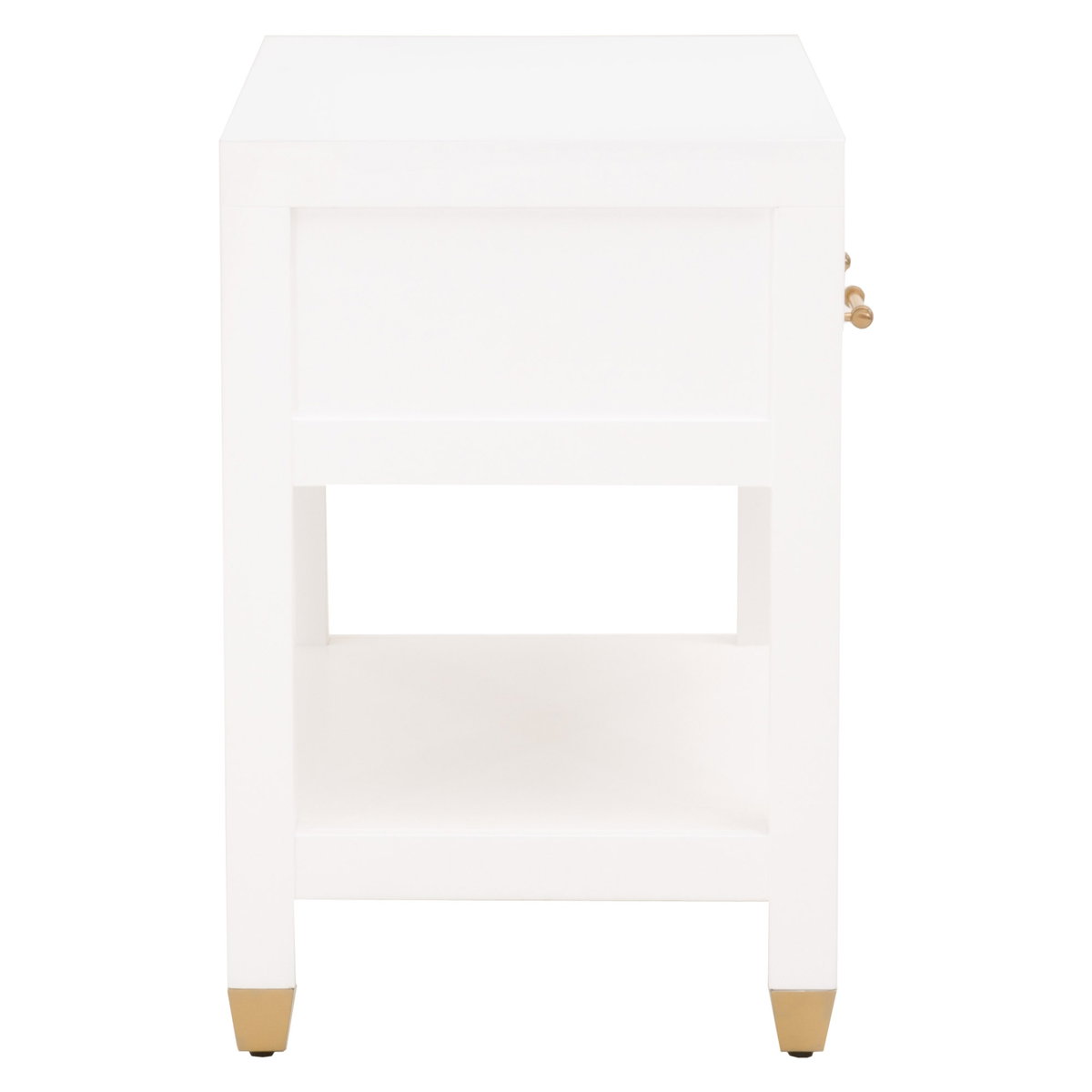 Stella 1-Drawer Nightstand, by Essentials for Living, 28" width x 27" height x 17.75" depth View 4
