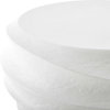Winded Outdoor White Coffee Table, Outdoor Table by Uttermost, 3' width x 1'4" height x 3' depth thumbnail 7