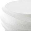 Winded Outdoor White Coffee Table thumbnail 6