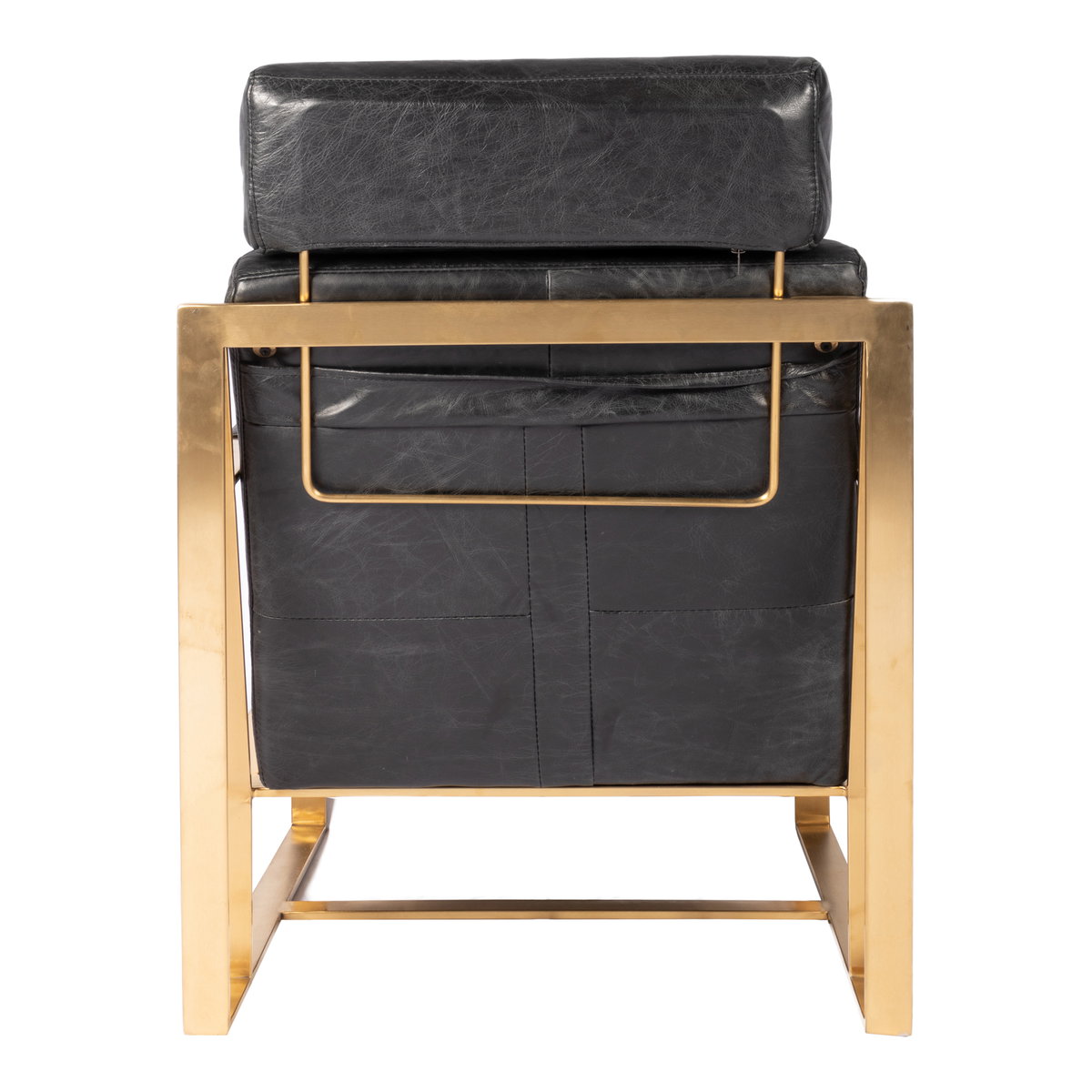 Paradiso Chair Black, Accent Chair by Moe's Home, 24.5" width x 38.5" height x 34.5" depth View 5