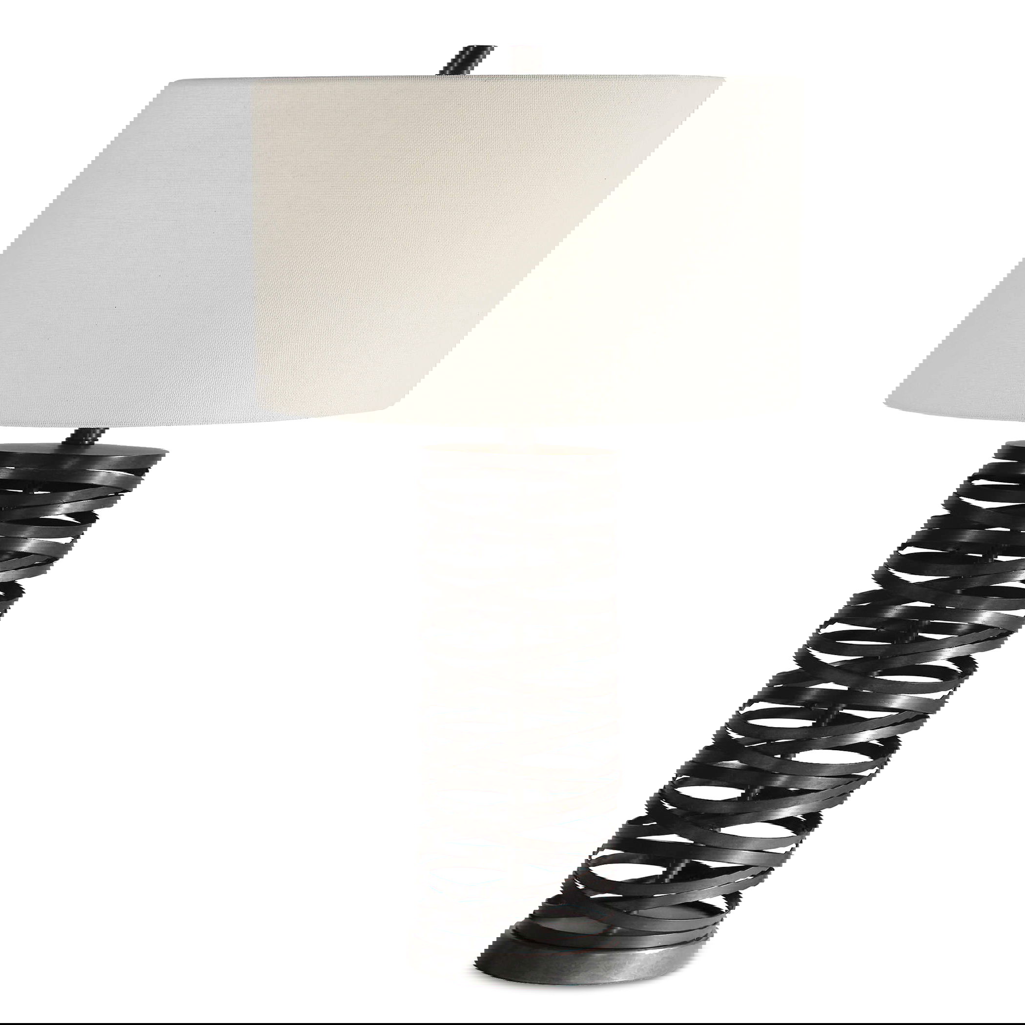 Alita Rust Black Table Lamp large image 