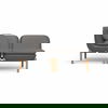 Inou Elements Modular Chaise, Outdoor Furniture by Crescent Garden, 4'5.3" width x 2'2.4" height x 2'3.8" depth thumbnail 1