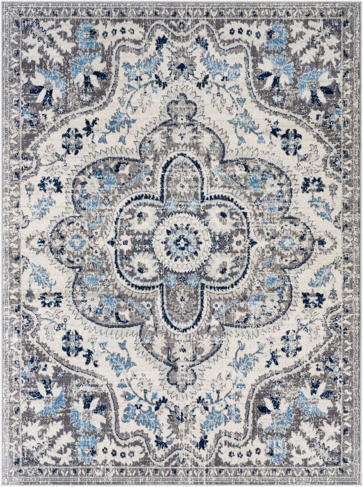 Roma Machine Woven Rug, by Surya, 9'0.27" length x 6'6.74" width
