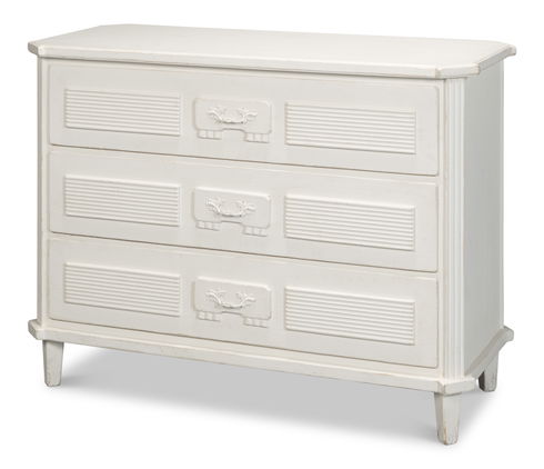 Commode, Antique White