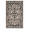 Serilda Hand-Tufted Taupe/Blue Area Rug thumbnail 0