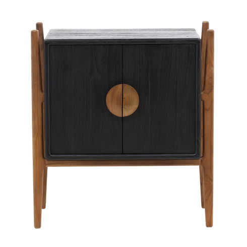 Emberly Nighstand Black