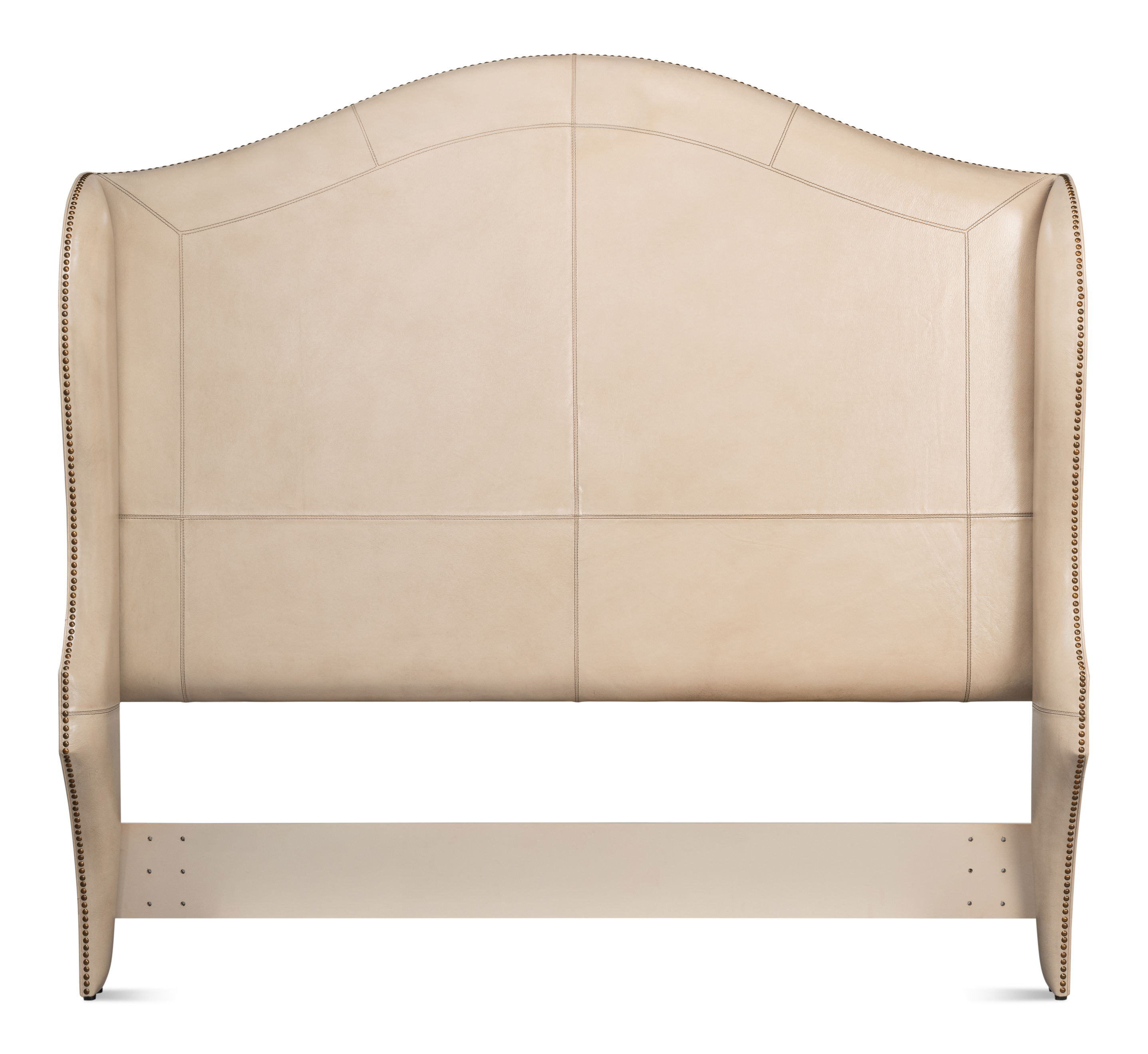Dowry Equestrian Headboard  Queen  Taupe large image 