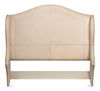 Dowry Equestrian Headboard  Queen  Taupe thumbnail 1