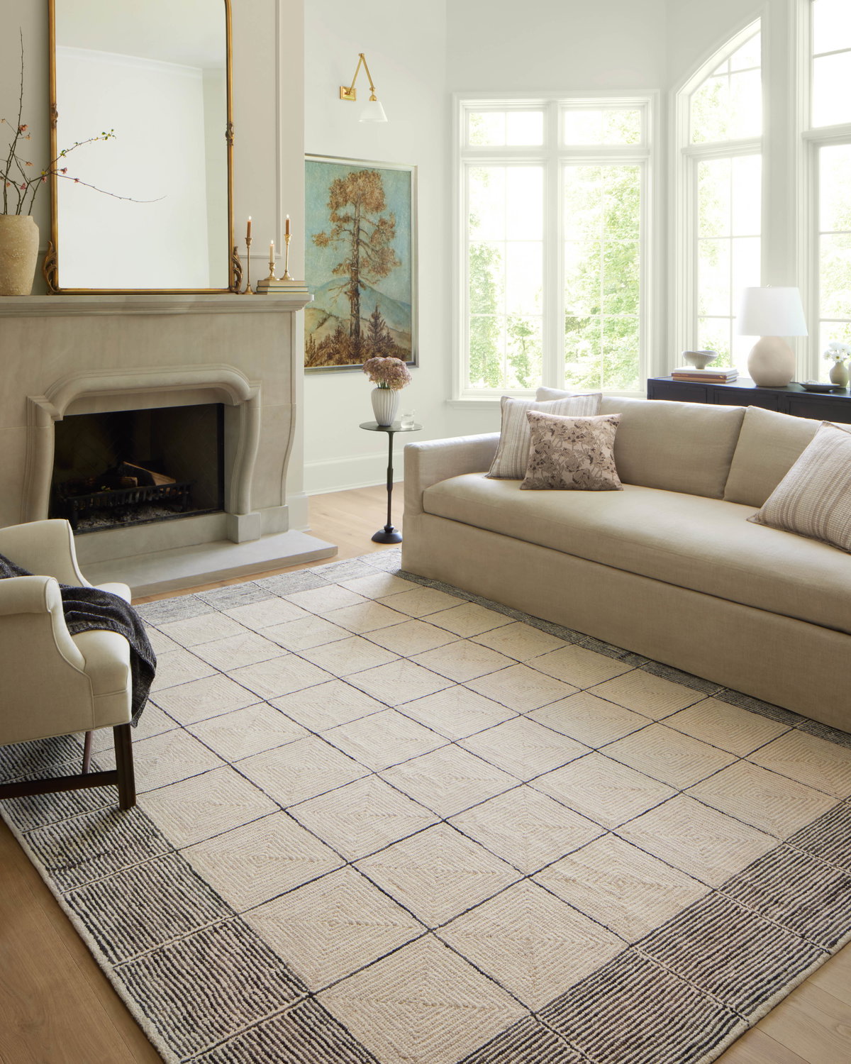 Chris Loves Julia x Loloi Francis Rug, 2' length x 5' width View 2