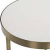 Aragon White Nesting Tables Set/2, Side & End Table by Uttermost, 19.5" width x 24" height x 19.5" depth thumbnail 7