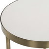 Aragon White Nesting Tables Set/2, Side & End Table by Uttermost, 19.5" width x 24" height x 19.5" depth thumbnail 7
