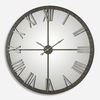 Amelie Large Bronze Wall Clock, by Uttermost, 60" width x 60" height x 2.37" depth thumbnail 1