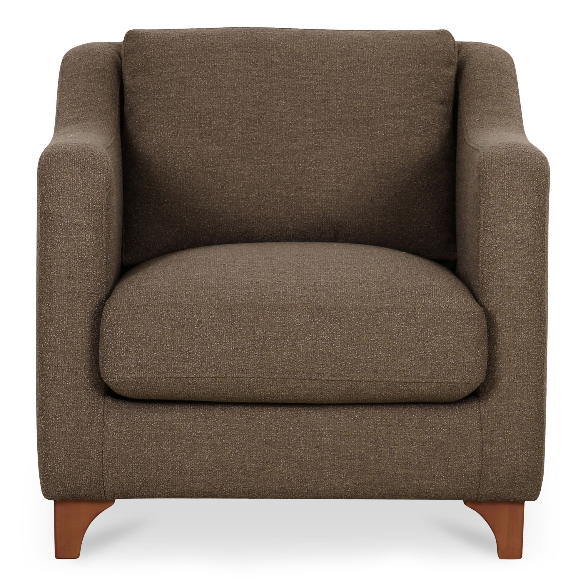 Hewitt Accent Chair Warm Grey, by Moe's Home, 32" width x 31.5" height x 32" depth View 1