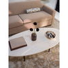 Winona Coffee Table Botticino Beige Marble, by Moe's Home, 59" width x 16" height x 29" depth thumbnail 8