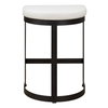 Ivanna White Counter Stool, Counter & Bar Stool by Uttermost, 18" width x 26" height x 14.5" depth thumbnail 8