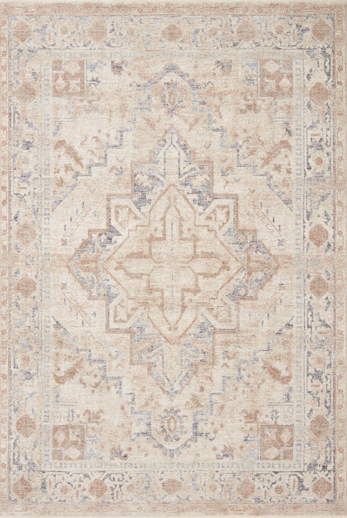 Magnolia Home by Joanna Gaines x Loloi Carlisle Rug, 1'6" length x 1'6" width