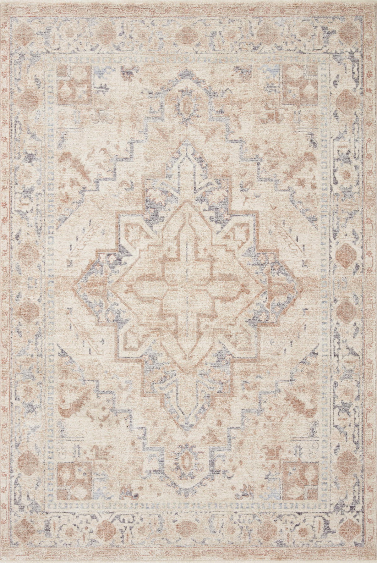 Magnolia Home by Joanna Gaines x Loloi Carlisle Rug, 2'3" length x 3'10" width View 1