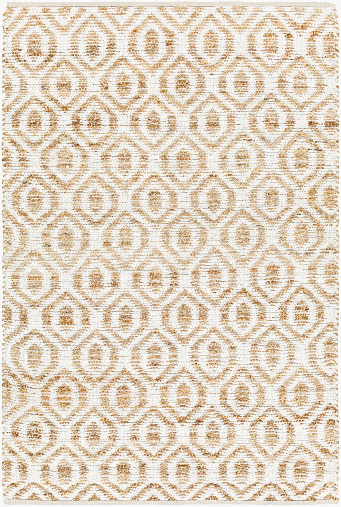 Jean Handmade Rug, by Surya, 1'6" length x 1'6" width