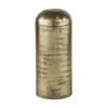 Quonset Extra Tall Brass Finished Aluminum Metal Pillar Object, Decorative Object by Mercana, 6" length x 6" width x 14.5" height thumbnail 1