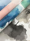 Watercolor Bouquet Charcoal Wallpaper thumbnail 5